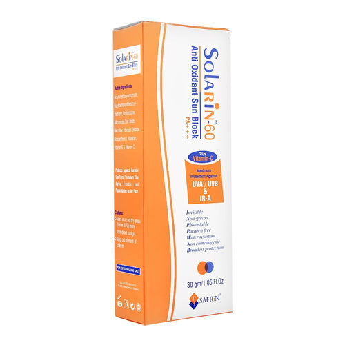 Solarin 60 Sunblock 30gm 1's