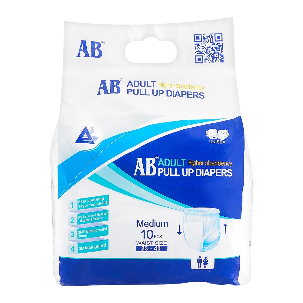 Ab Adult Diaper M 1X10'S