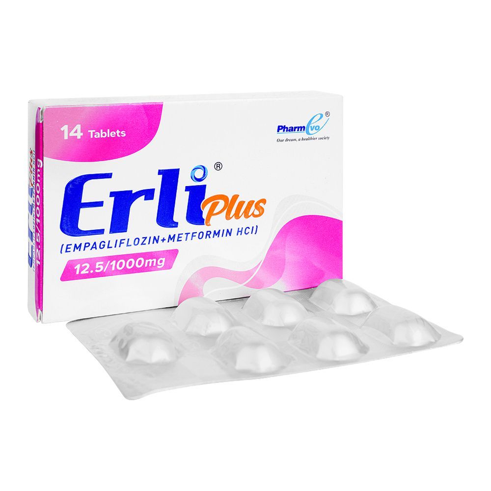 Erli Plus Tablet 12.5/1000mg 2X7S