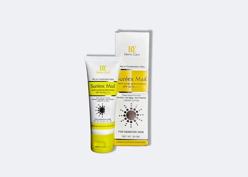 Sunlex Max SPF 50 Anti Acne Creamy Lotion 30gram 1'S
