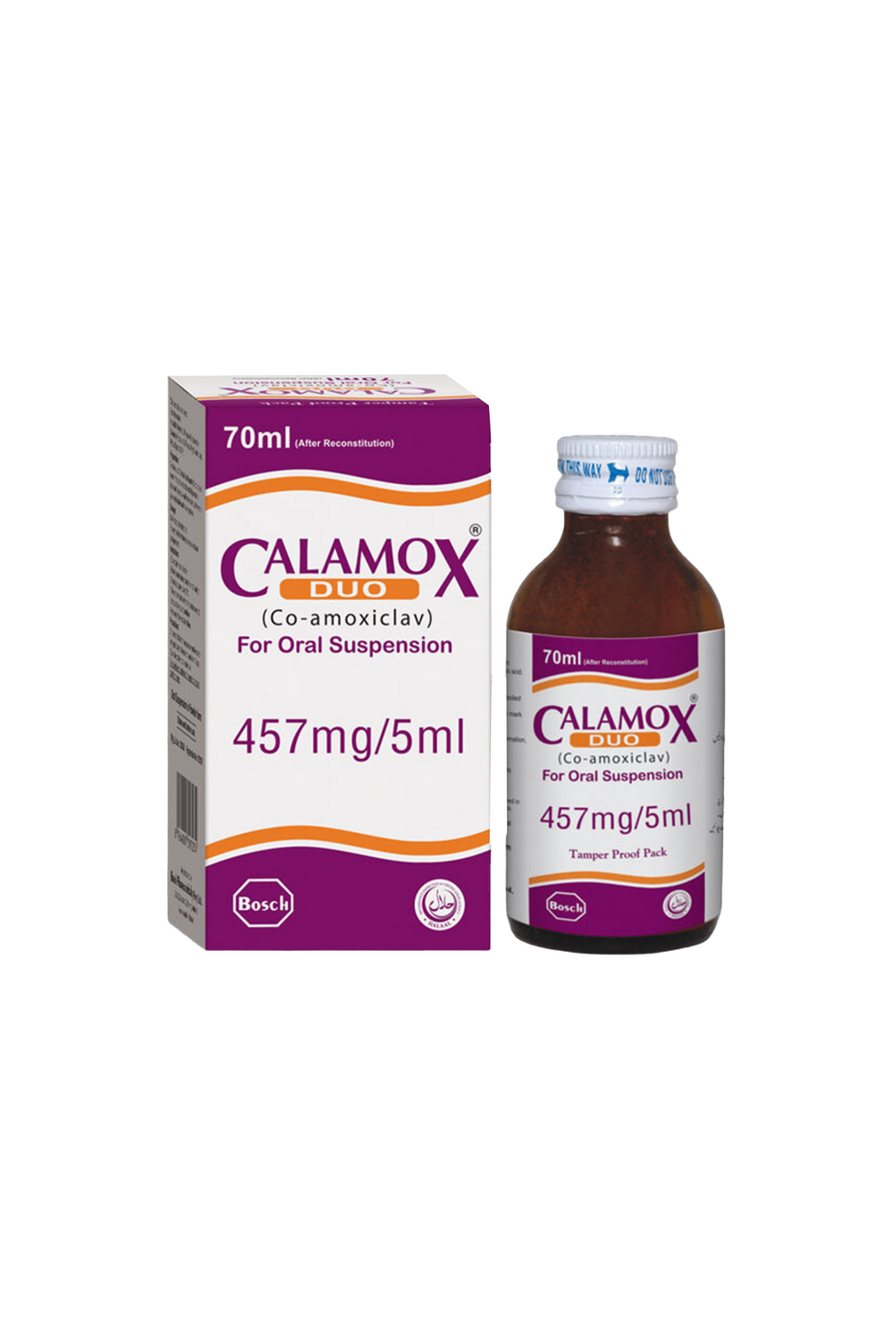 Calamox Duo Suspension 457mg 70ml 1S