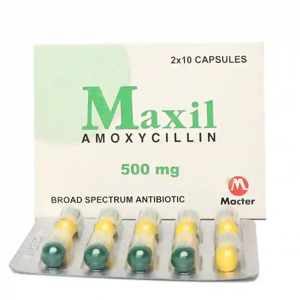 Maxil Capsule 500 mg 2X10S