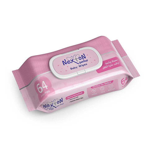 Nexton Baby Wipes (Mild) 64-Pices 1S