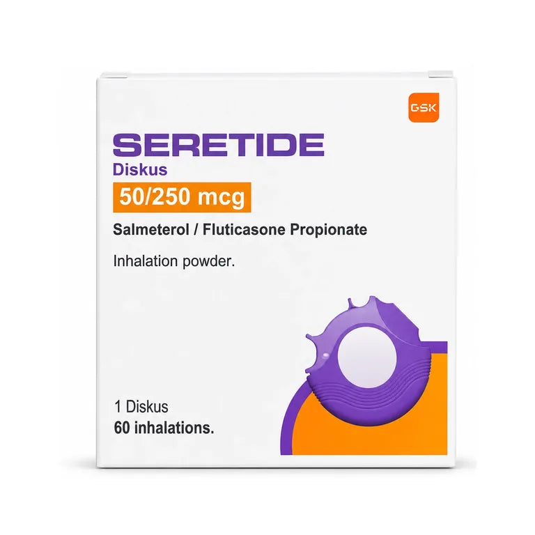 Seretide Disk 50/250mcg Evohaler 1S