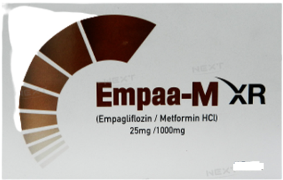 EMPAA-M XR 25MG-1000MG TABLET 2X7S