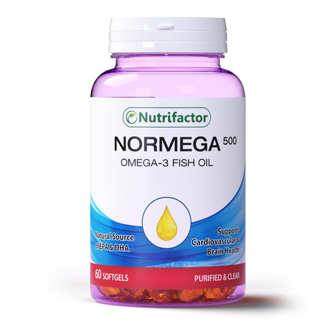 Nutrifactor Normega 500mg Softgel Capsules 1X60S