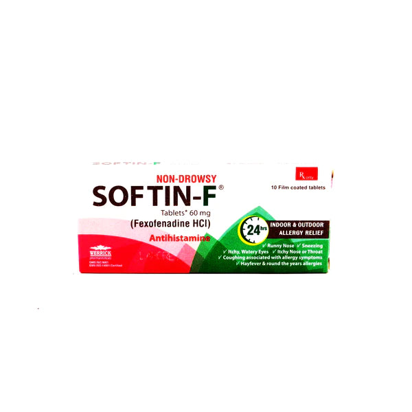 SOFTIN-F 60MG TABLET 10S