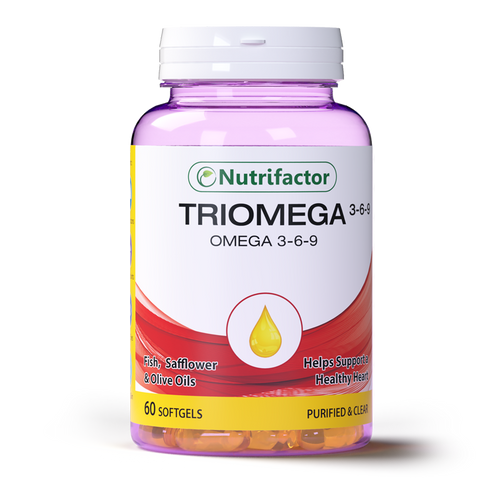 Nutrifactor Triomega 3.6.9 Softgel 1X60'S