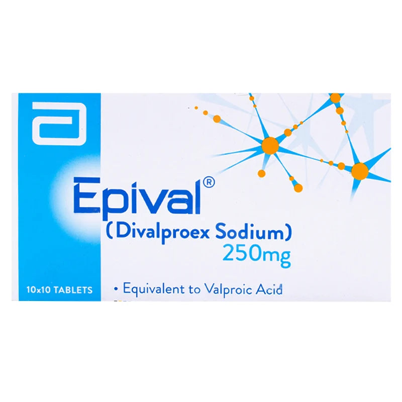 Epival Tablet 250 mg 10X10S