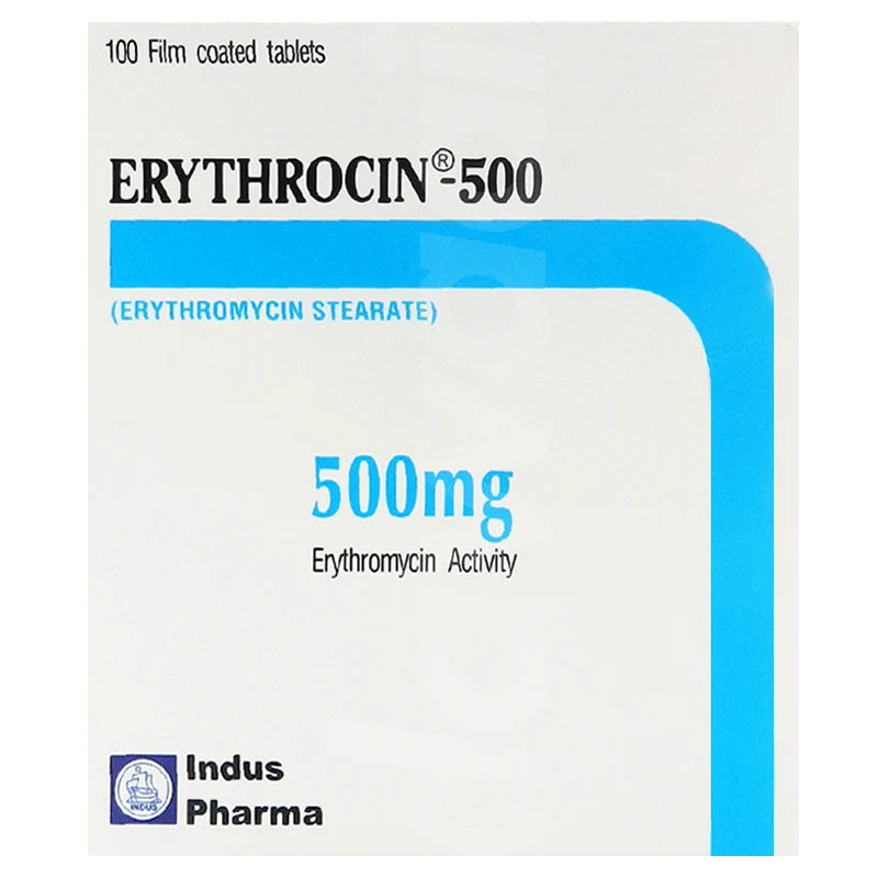 Erythrocin 500mg Tablet 10X10S