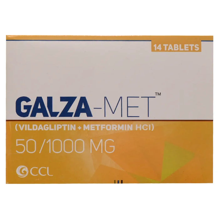 GALZA MET TABLET 50/1000 2X7S