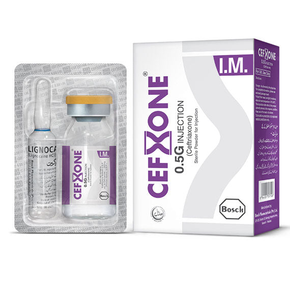 Cefxone Injection IM 500mg 1S