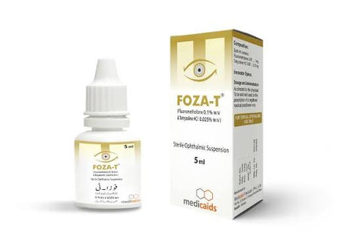 Foza-T Ophthalmic Suspension 5ml 1'S