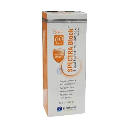 Spectra Block 60 Cream 40gram 1S