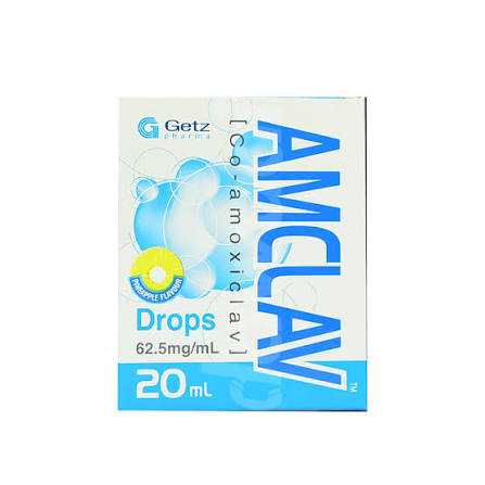 Amclav Drops 62.5mg/ml 1S