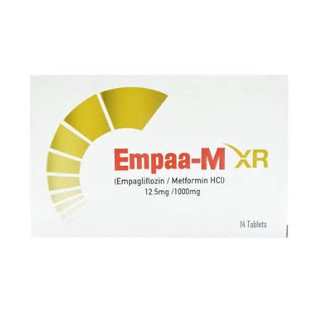 Empaa-M XR Tablet 12.5mg/1000mg 2X7'S