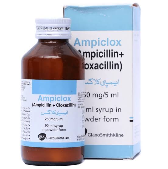 Ampiclox Suspension 250mg 90ml 1S