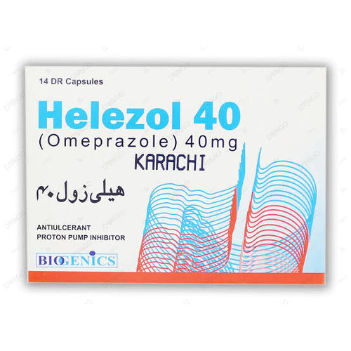 Helezol 40mg Capsule 2X7S