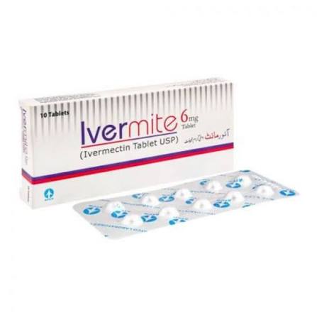Ivermite 6 mg Tablet 1X10S