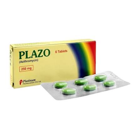 Plazo Tablet 250 mg 6S