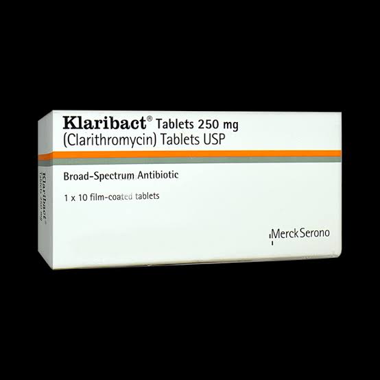 Klaribact Tablet 250 mg 10S