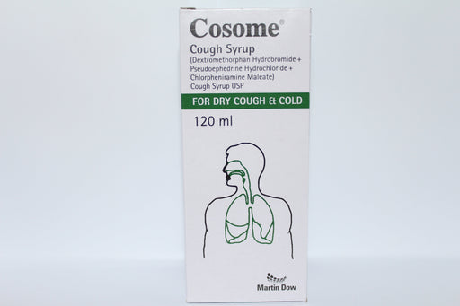 COSOME COUGH SYRUP 120ML 1S