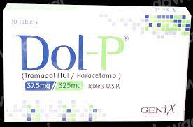 DOL-P TABLET 37.5/325MG 10S