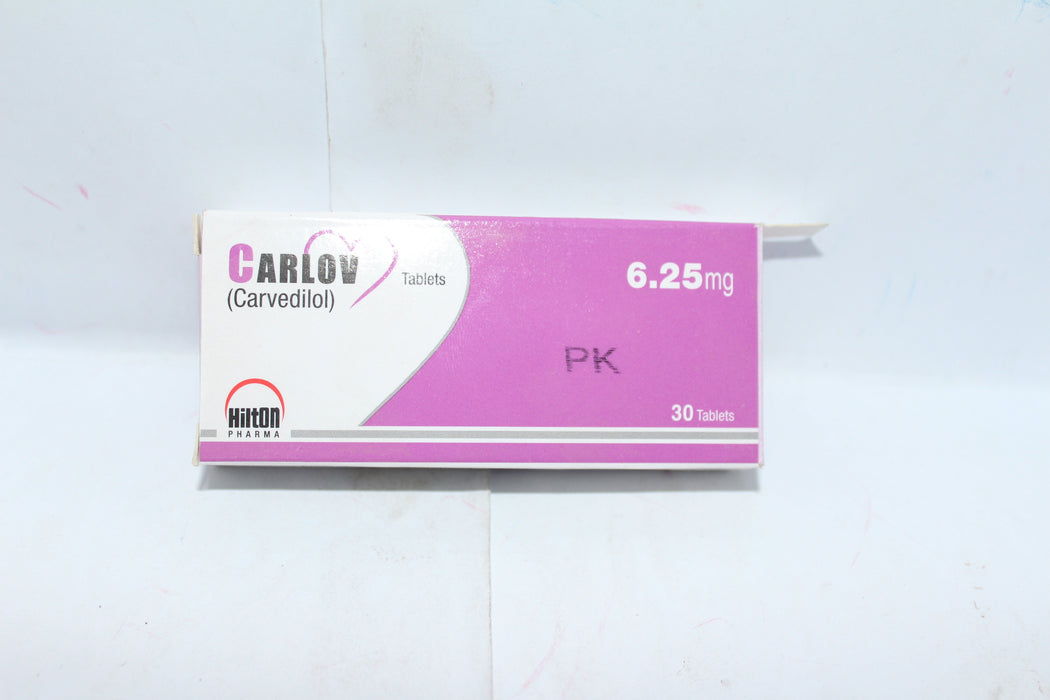 CARLOV TABLET 6.25 MG 3X10S