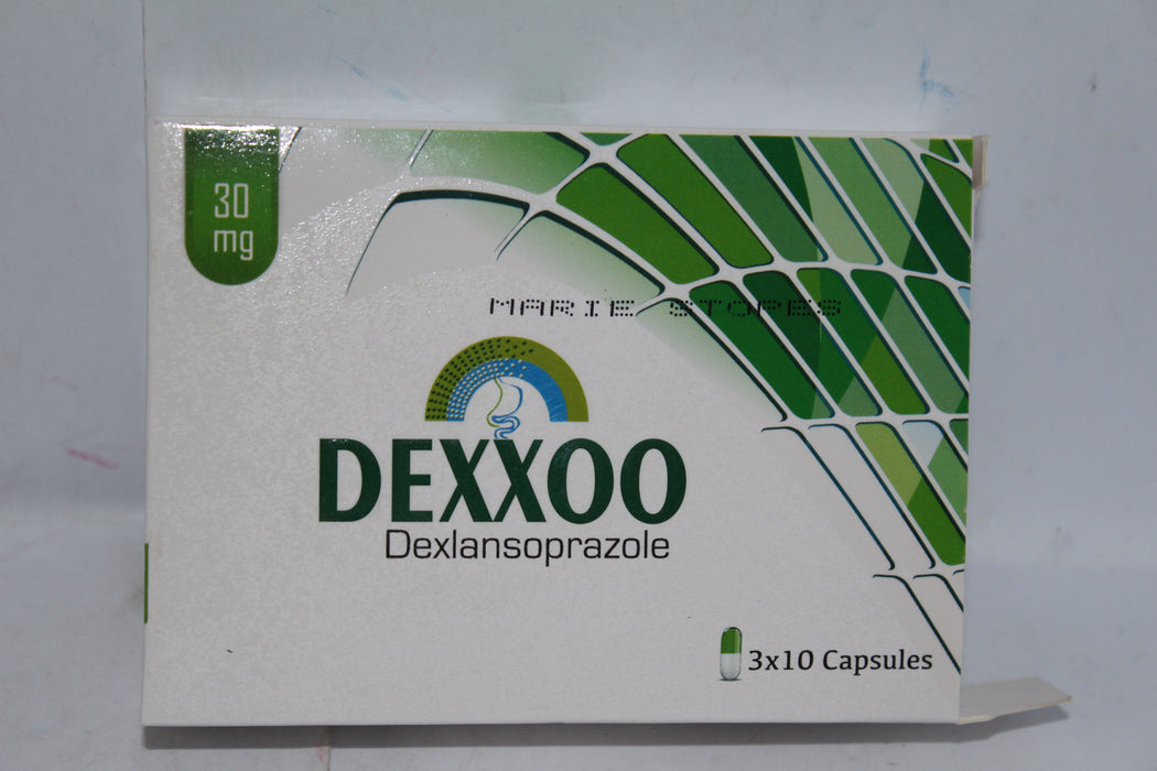 DEXXOO 30MG CAPSULE 2X15S
