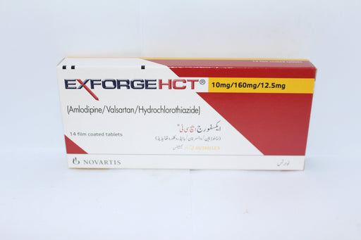 EXFORGE HCT 5/160/12.5 MG 2X7S