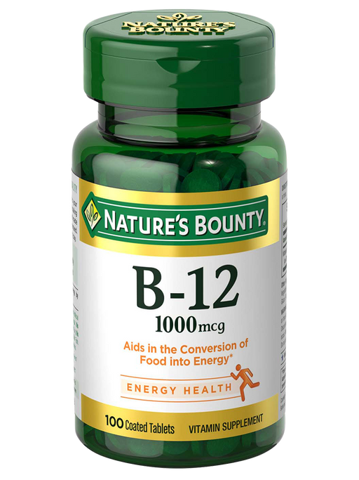 NATURE'S BOUNTY B-12 1000MCG 1X100'S