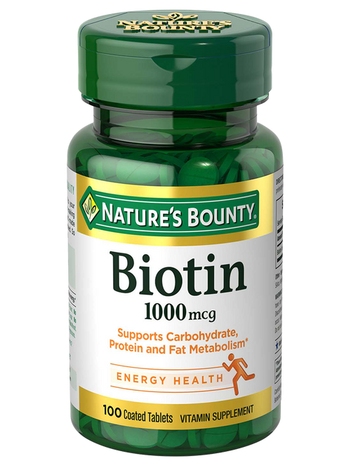 Natures Bounty Biotin 1000mcg 100S