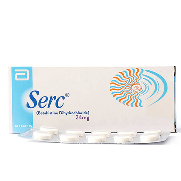 Serc Tablet 24 mg 3X10S