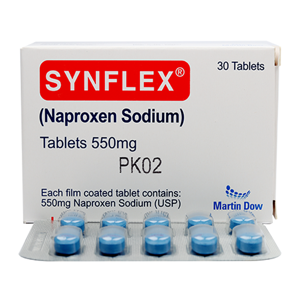 SYNFLEXÂ TABLET 550 MG 3X10S