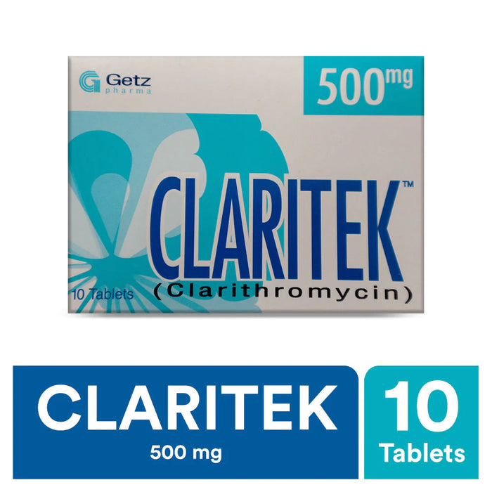 CLARITEK TABLET 500 MG 10S