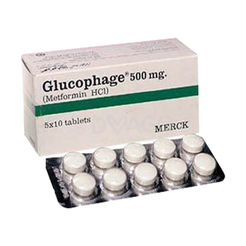 Glucophage Tablet 500mg 5X10S