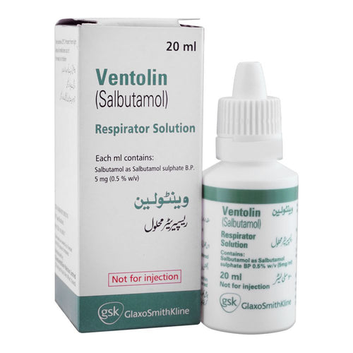 Ventolin Respirator Solution 20ml 1S
