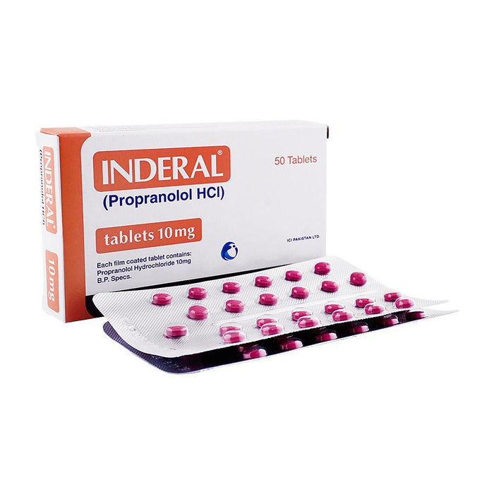 INDERAL TABLET 10 MG 2X25S