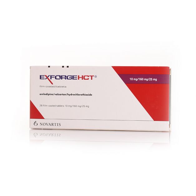 EXFORGE HCT TABLET 10/160/25MG 2X7S