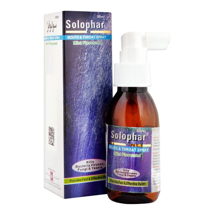 SOLOPHAR MOUTH & THROAT SPRAY