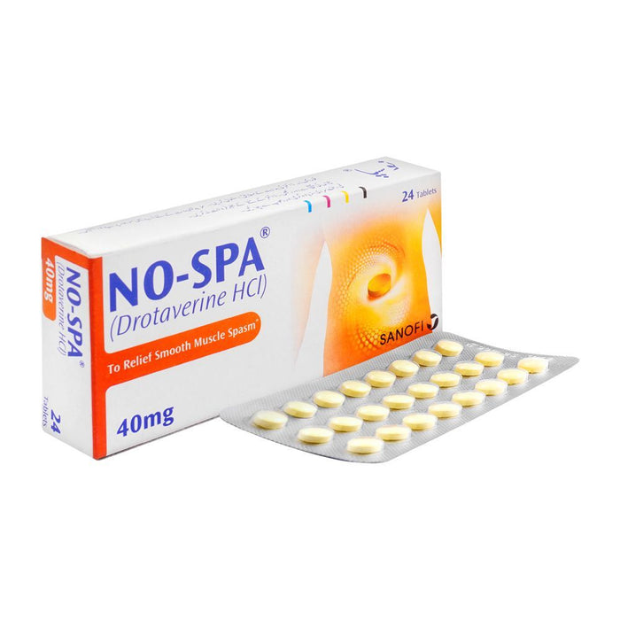 NO-SPA TABLET 40 MG 24S