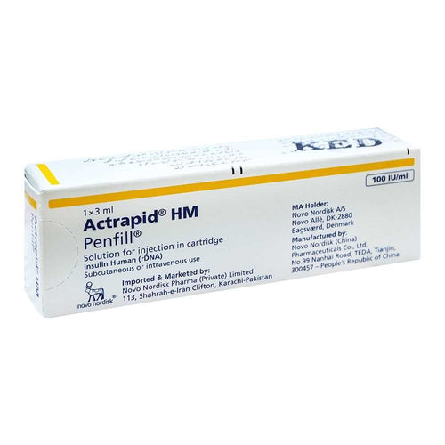 Actrapid HM Pen 100IU 3ml 1X5S