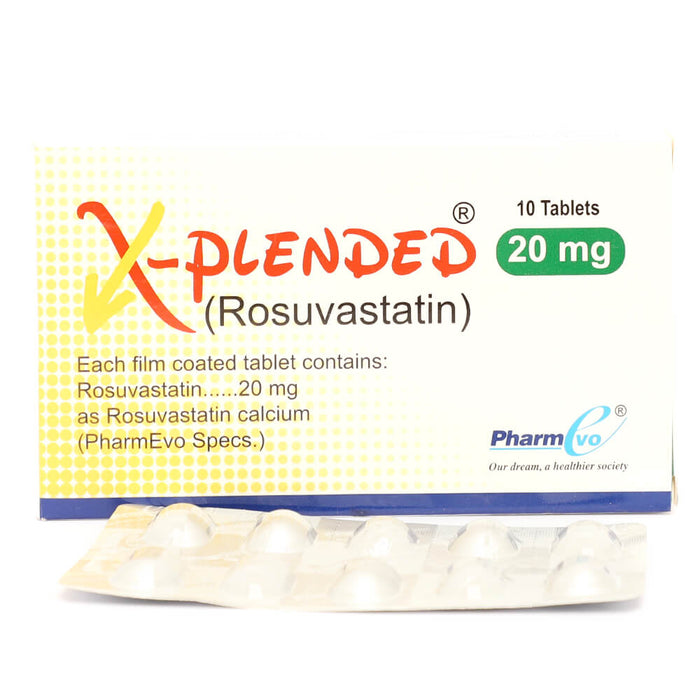 X-PLENDED TABLET 20 MG 10S