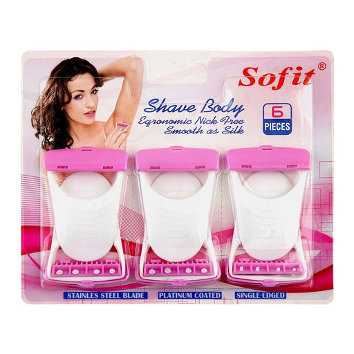SOFIT SHAVE BODY 6 PIECES 1S