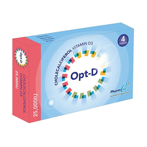 Opt-D 25 000IU Capsule 4S