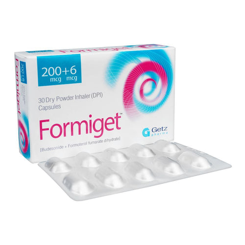 Formiget Capsules 200+6mcg 3X10'S
