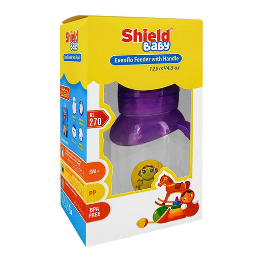 SHIELD EVENFLO COLOR HANDLE FEEDER 125ML 1S