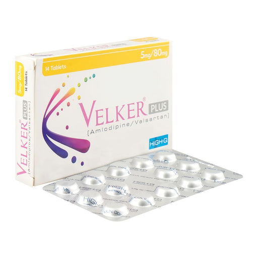 VELKAR PLUS 5/80MG TABLETS 1X14'S