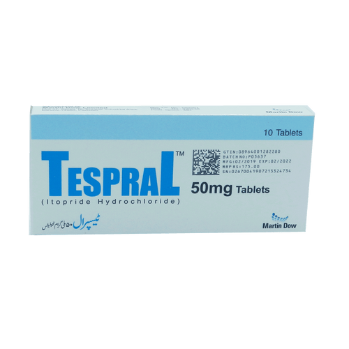 Tespral 50mg Tablet 10S