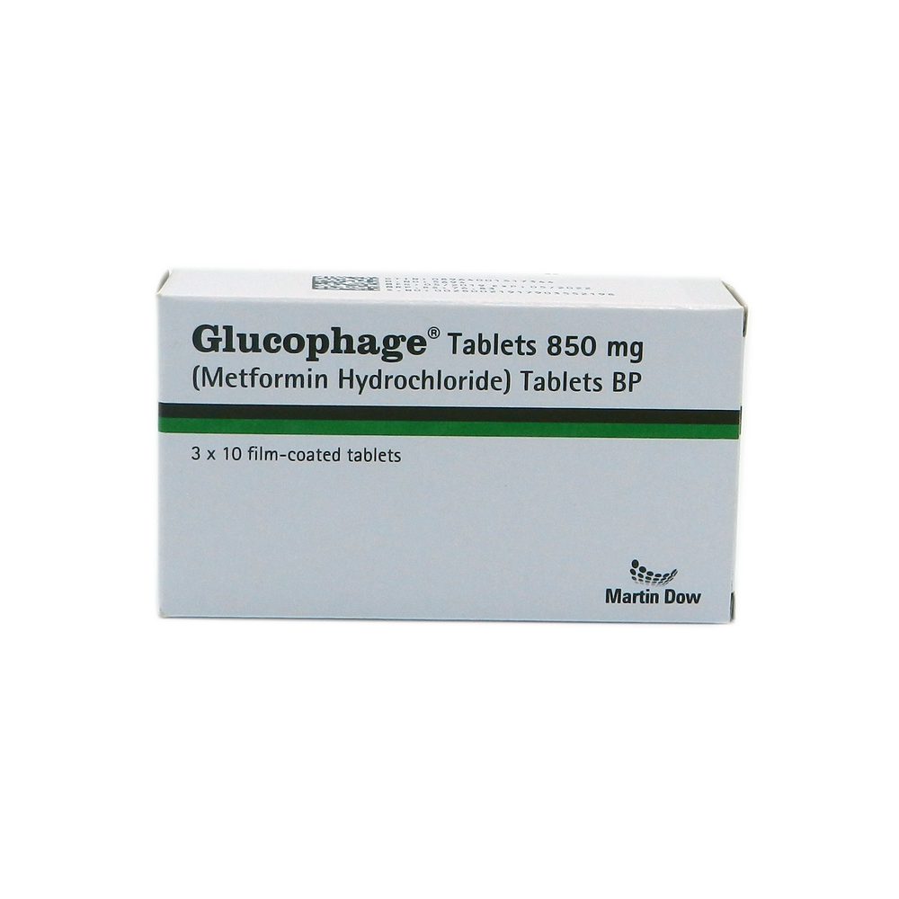Glucophage Tablet 850mg 3X10S